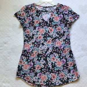 Ultra stretchy floral T-shirt from Joe Boxer, perfect for spring, or Easter